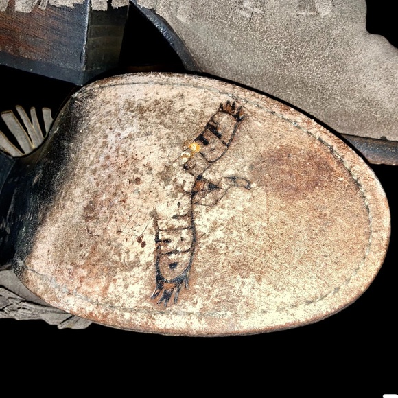 Freebird LUCY Western Fringe Leather Suede Booties. Size 8. - Picture 7 of 8